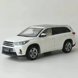 [OEM] 1:18 Toyota 2017 Highlander White Model Car Die-Cast