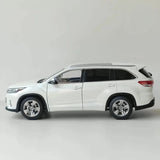 [OEM] 1:18 Toyota 2017 Highlander White Model Car Die-Cast
