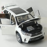 [OEM] 1:18 Toyota 2017 Highlander White Model Car Die-Cast