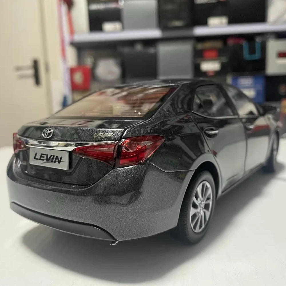 [OEM] 1:18 Toyota 2017 Levin Gray Model Car Die-Cast