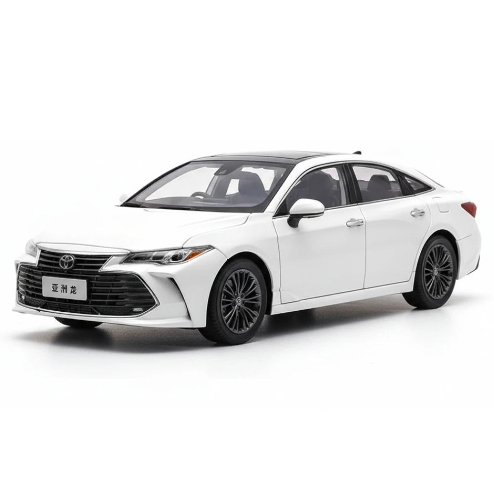 [OEM] 1:18 Toyota 2018 Avalon bianco modellino di auto Die-Cast