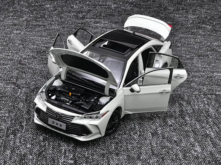 [OEM] 1:18 Toyota 2018 Avalon bianco modellino di auto Die-Cast