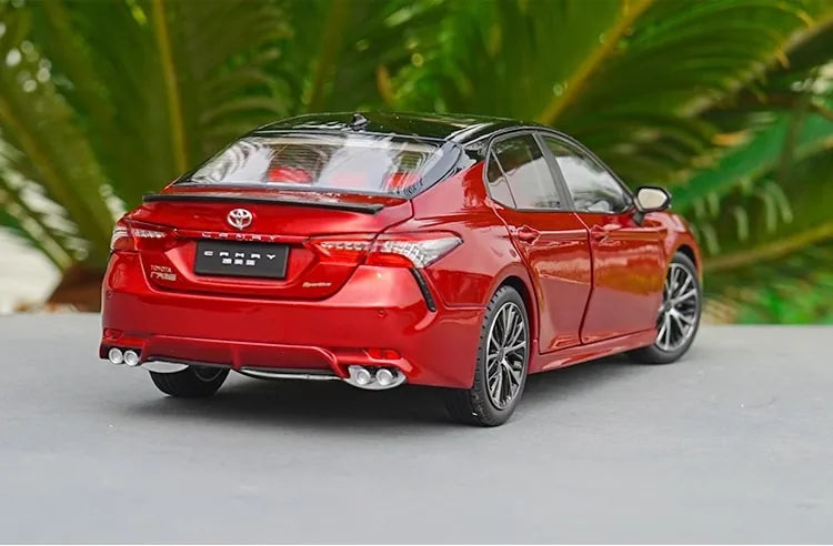 [OEM] 1:18 Toyota 2018 Camry SX Red Model Car Die-Cast
