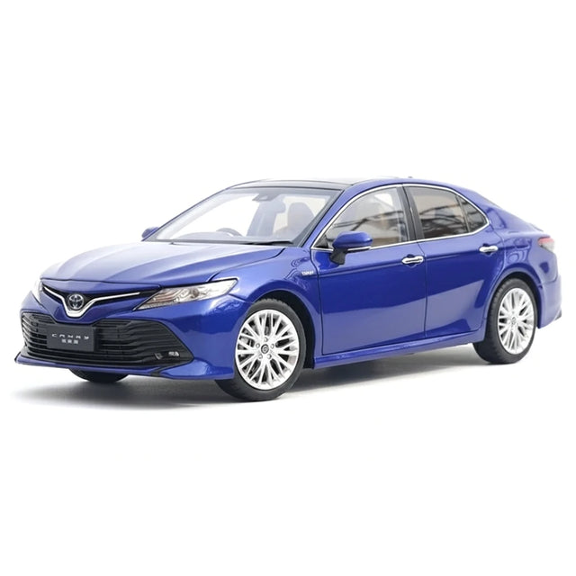 [OEM] 1:18 Toyota 2018 Camry XV70 Blue Model Car Die-Cast