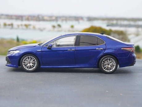 [OEM] 1:18 Toyota 2018 Camry XV70 blå modellbil Die-Cast