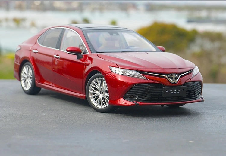 [OEM] 1:18 Toyota 2018 Camry XV70 Red Model Car Die-Cast