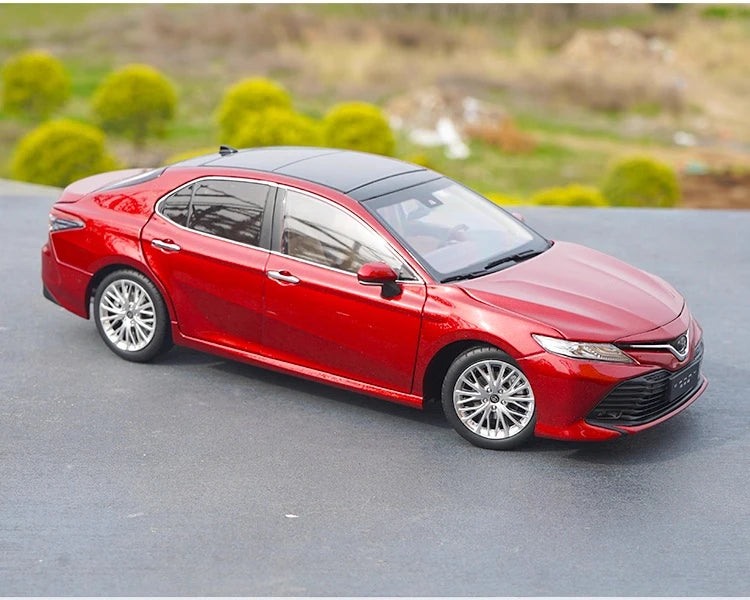 [OEM] 1:18 Toyota 2018 Camry XV70 Red Model Car Die-Cast