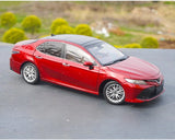 [OEM] 1:18 Toyota 2018 Camry XV70 Red Model Car Die-Cast
