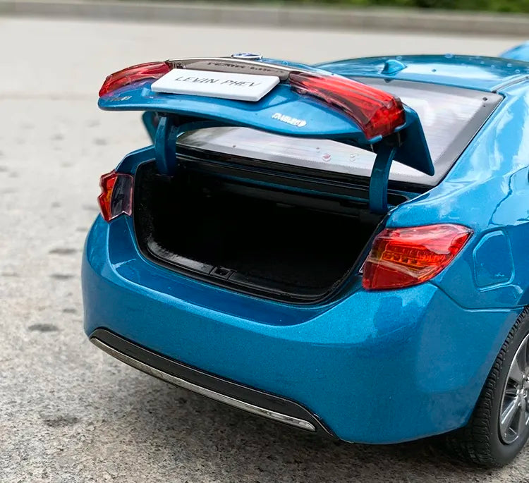 [OEM] 1:18 Toyota 2019 Levin PHEV Blue Model Car Die-Cast
