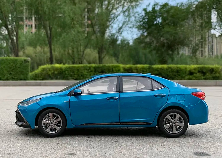 [OEM] 1:18 Toyota 2019 Levin PHEV Blue Model Car Die-Cast