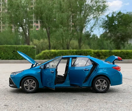 [OEM] 1:18 Toyota 2019 Levin PHEV Blue Model Car Die-Cast