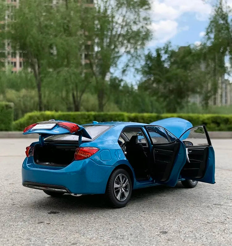 [OEM] 1:18 Toyota 2019 Levin PHEV Blue Model Car Die-Cast