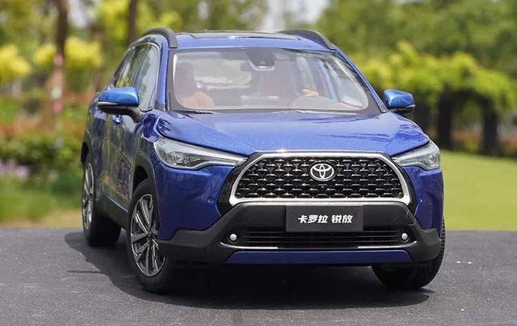 [OEM] 1:18 Toyota 2020 Corolla Cross Blue Model Car Die-Cast