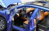 [OEM] 1:18 Toyota 2020 Corolla Cross blå modellbil Die-Cast