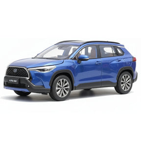 [OEM] 1:18 Toyota 2020 Corolla Cross blå modellbil Die-Cast