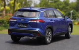 [OEM] 1:18 Toyota 2020 Corolla Cross blå modellbil Die-Cast