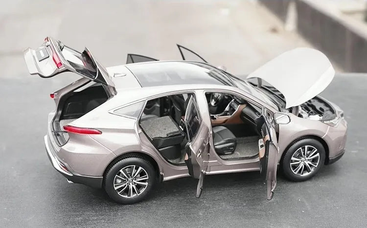 [OEM] 1:18 Toyota 2020 Harrier rosa modellino di auto Die-Cast
