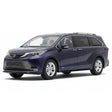 [OEM] 1:18 Toyota 2020 Sienna blå modellbil Die-Cast