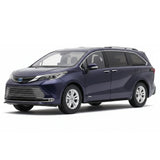 [OEM] 1:18 Toyota 2020 Sienna blå modellbil Die-Cast