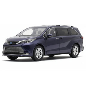[OEM] 1:18 Toyota 2020 Sienna blå modellbil Die-Cast