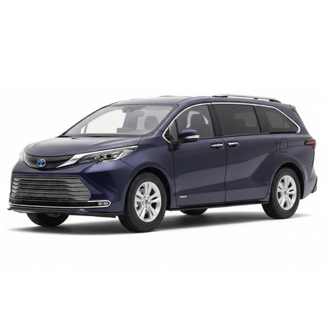 [OEM] 1:18 Toyota 2020 Sienna Blue Model Car Die-Cast