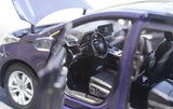 [OEM] 1:18 Toyota 2020 Sienna blå modellbil Die-Cast