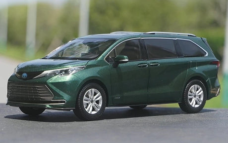 [OEM] 1:18 Toyota 2020 Sienna grön modellbil Die-Cast