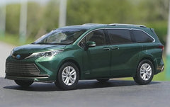 [OEM] 1:18 Toyota 2020 Sienna Green Model Car Die-Cast