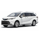 [OEM] 1:18 Toyota 2020 Sienna wit modelauto Die-Cast