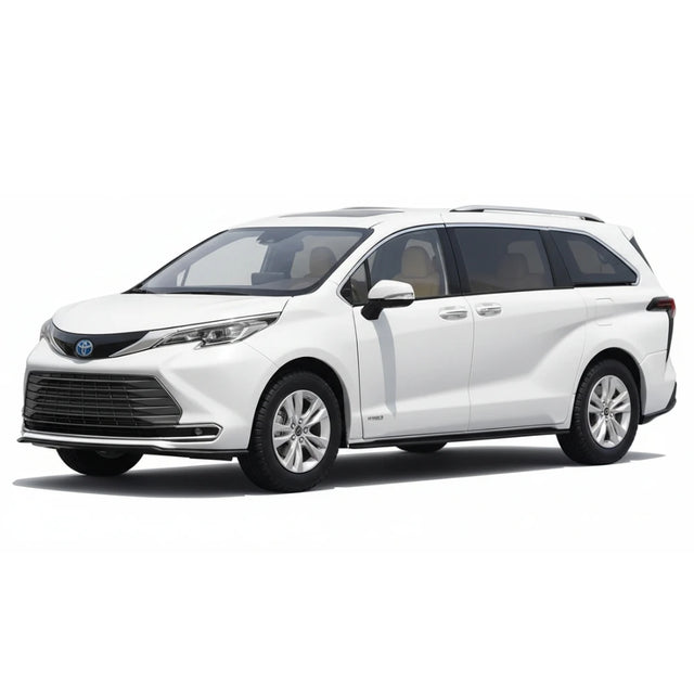 [OEM] 1:18 Toyota 2020 Sienna wit modelauto Die-Cast