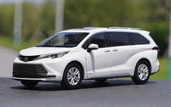 [OEM] 1:18 Toyota 2020 Sienna bianco modellino di auto Die-Cast