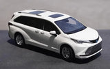 [OEM] 1:18 Toyota 2020 Sienna wit modelauto Die-Cast