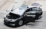 [OEM] 1:18 Toyota 2021 Allion Black Model Car Die-Cast