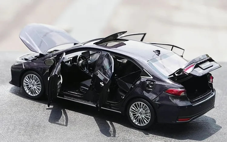 [OEM] 1:18 Toyota 2021 Allion Black Model Car Die-Cast