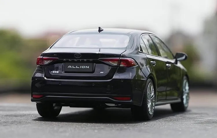 [OEM] 1:18 Toyota 2021 Allion Black Model Car Die-Cast