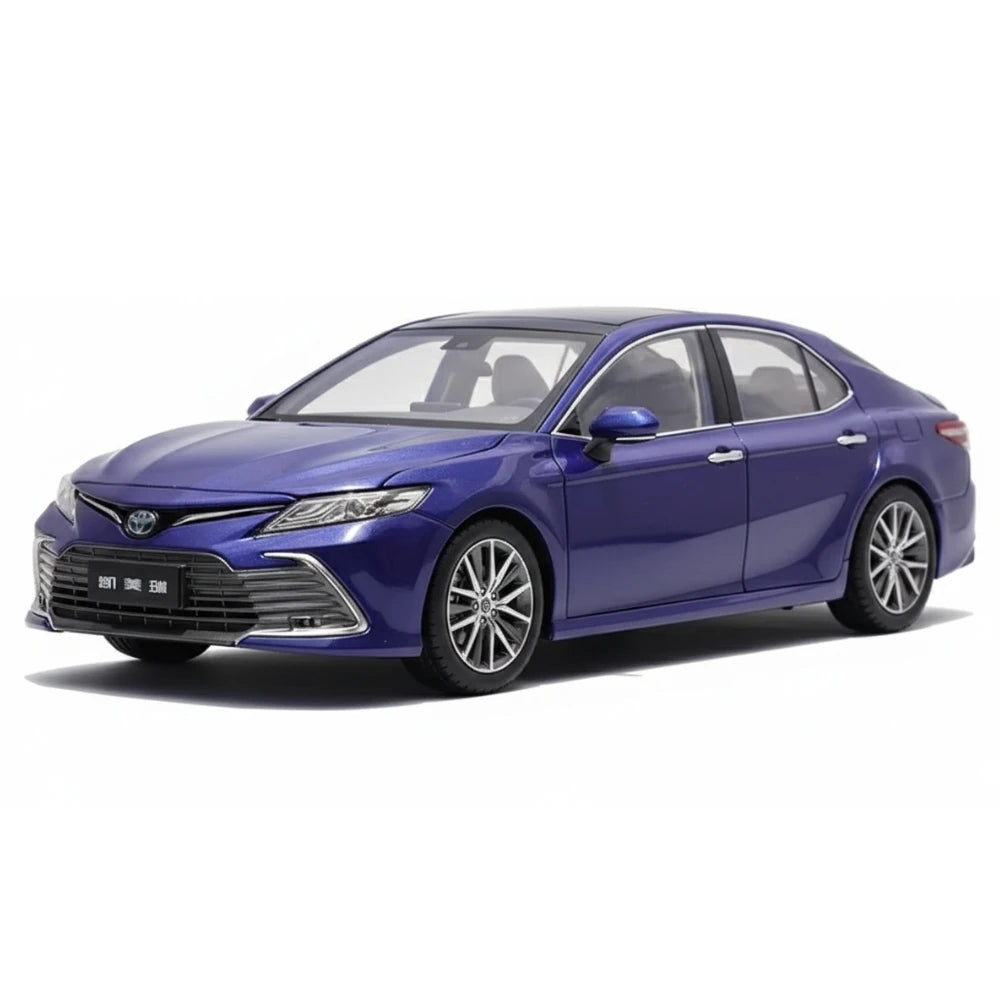 [OEM] 1:18 Toyota 2021 Camry Blue Model Car Die-Cast