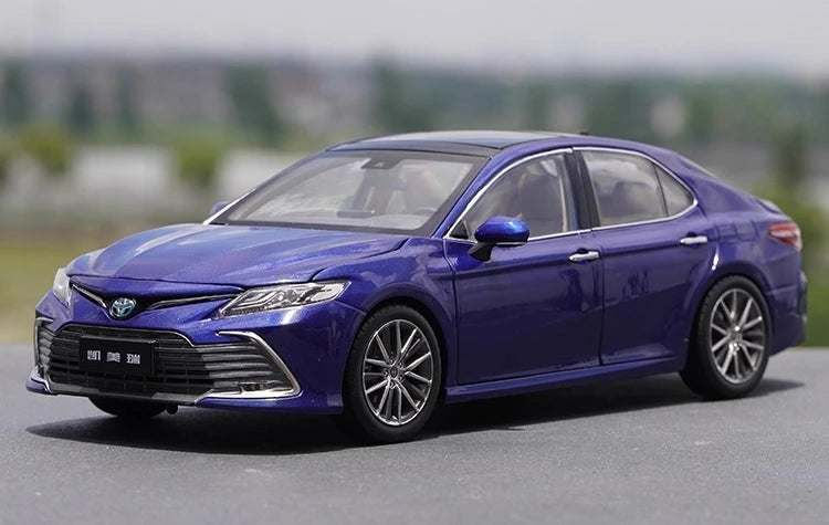 [OEM] 1:18 Toyota 2021 Camry Blue Model Car Die-Cast