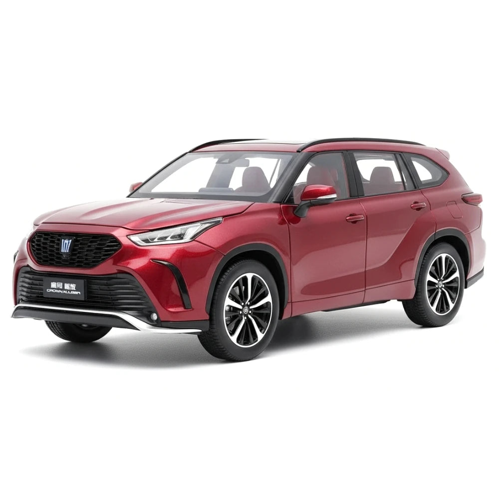 [OEM] 1:18 Toyota 2021 Crown Kluger Red Model Car Die-Cast
