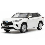 [OEM] 1:18 Toyota 2021 Highlander White Model Car Die-Cast