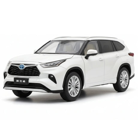 [OEM] 1:18 Toyota 2021 Highlander White Model Car Die-Cast