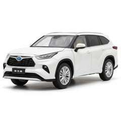[OEM] 1:18 Toyota 2021 Highlander White Model Car Die-Cast