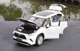 [OEM] 1:18 Toyota 2021 Highlander White Model Car Die-Cast