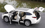 [OEM] 1:18 Toyota 2021 Highlander White Model Car Die-Cast