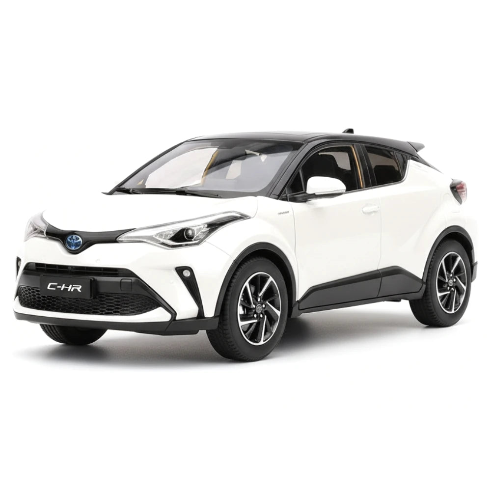 [OEM] 1:18 Toyota 2022 C-HR White Model Car Die-Cast