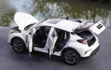 [OEM] 1:18 Toyota 2022 C-HR White Model Car Die-Cast