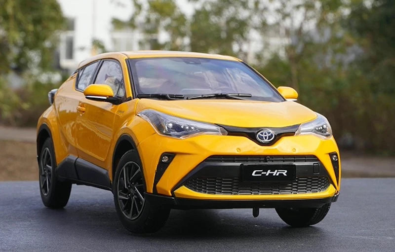 [OEM] 1:18 Toyota 2022 C-HR Yellow Model Car Die-Cast