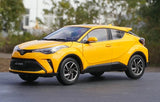 [OEM] 1:18 Toyota 2022 C-HR Yellow Model Car Die-Cast