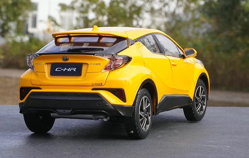 [OEM] 1:18 Toyota 2022 C-HR Yellow Model Car Die-Cast