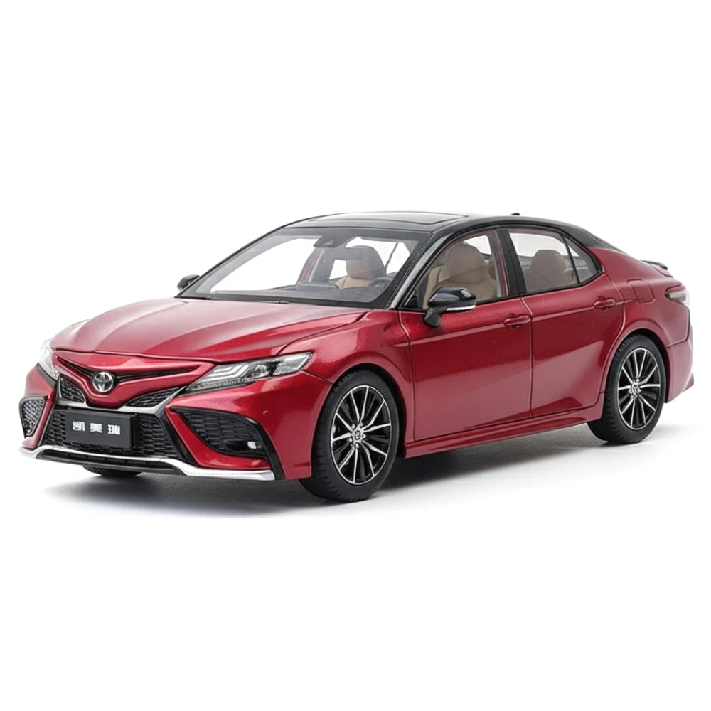[OEM] 1:18 Toyota 2022 Camry SL Hybrid Red Model Car Die-Cast