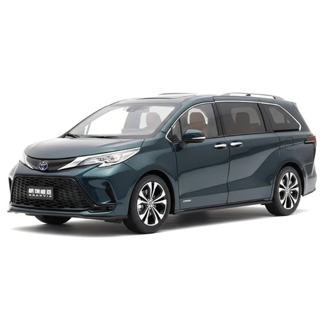 [OEM] 1:18 Toyota 2022 Granvia Green Model Car Die-Cast